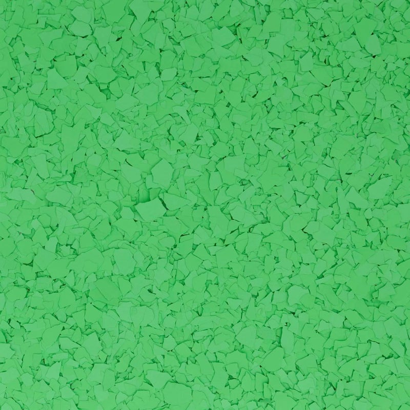 Epoxy FX Epoxy Flakes 1/4" (5 Pounds - Solid Colors) - Epoxy Floor Flakes/Garage Floor Flakes for Decorative Floors and Crafts (5102 Lime - Solid) - Image 1